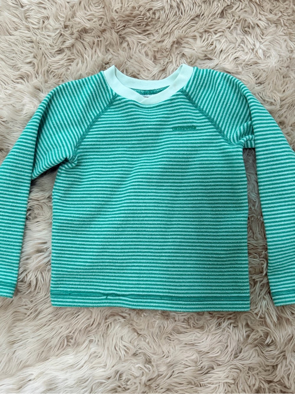 Patagonia Kids Long-Sleeve Striped Fleece Pullover 2T